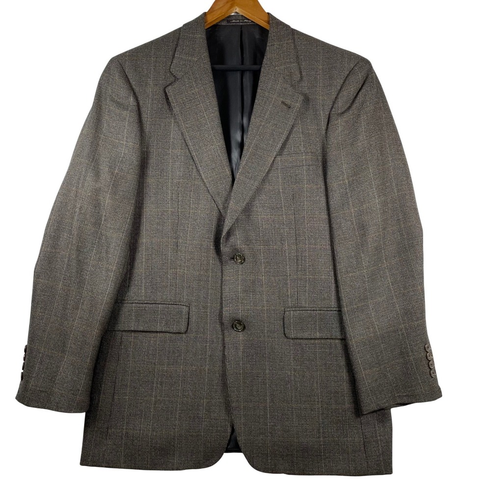 Lanificio Campore Men's Wool Cashmere Blazer Jacket Made in Italy Size 40R